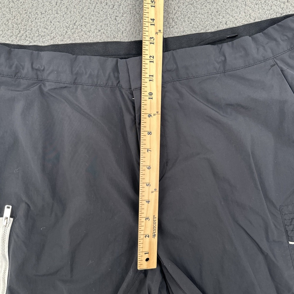 Nike Black Cargo Pants with White Zip Detail - Picture 9 of 16